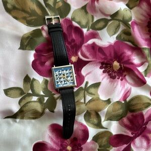 Black & Blue “The Beatles” Wristwatch with Square Face! 🖤💙🖤💙